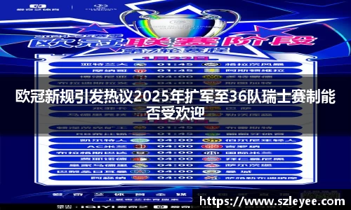 欧冠新规引发热议2025年扩军至36队瑞士赛制能否受欢迎